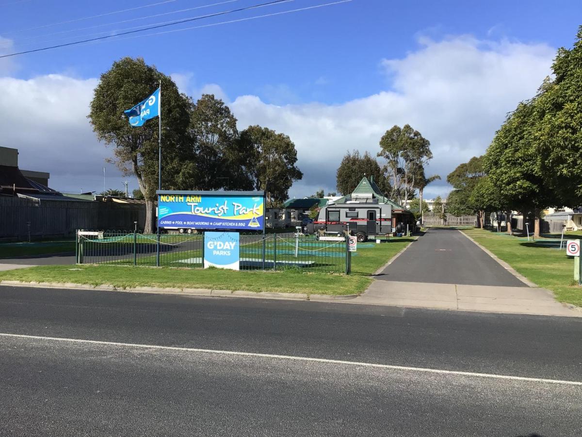 Hotel North Arm Tourist Park Lakes Entrance Exterior foto