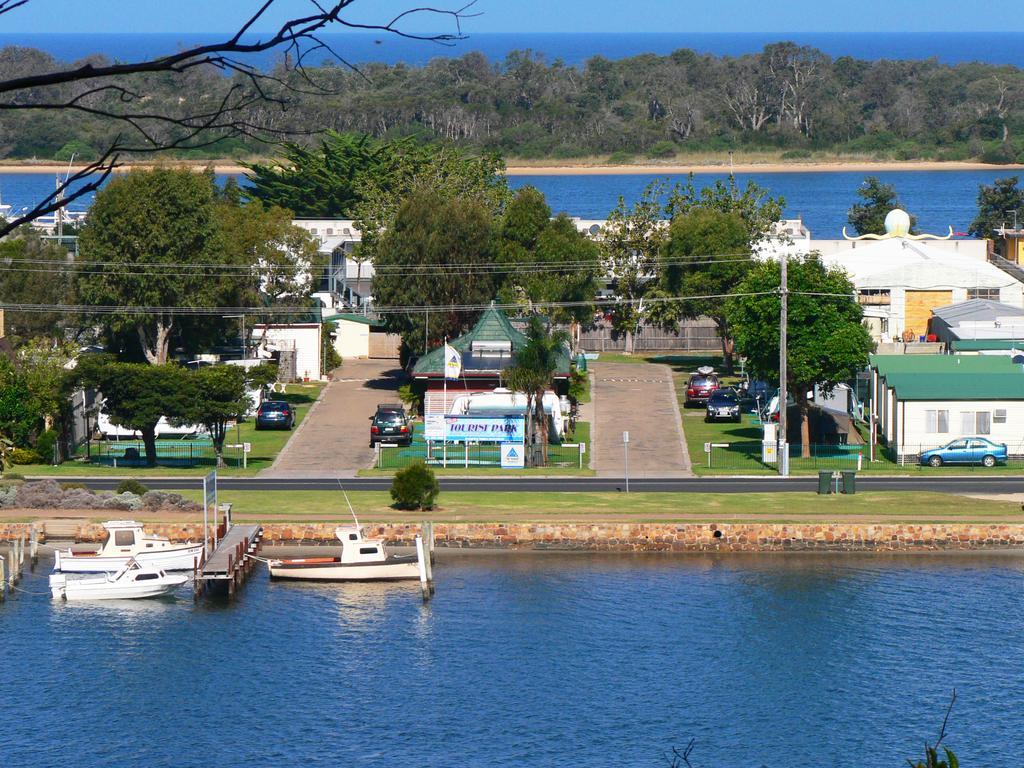 Hotel North Arm Tourist Park Lakes Entrance Exterior foto